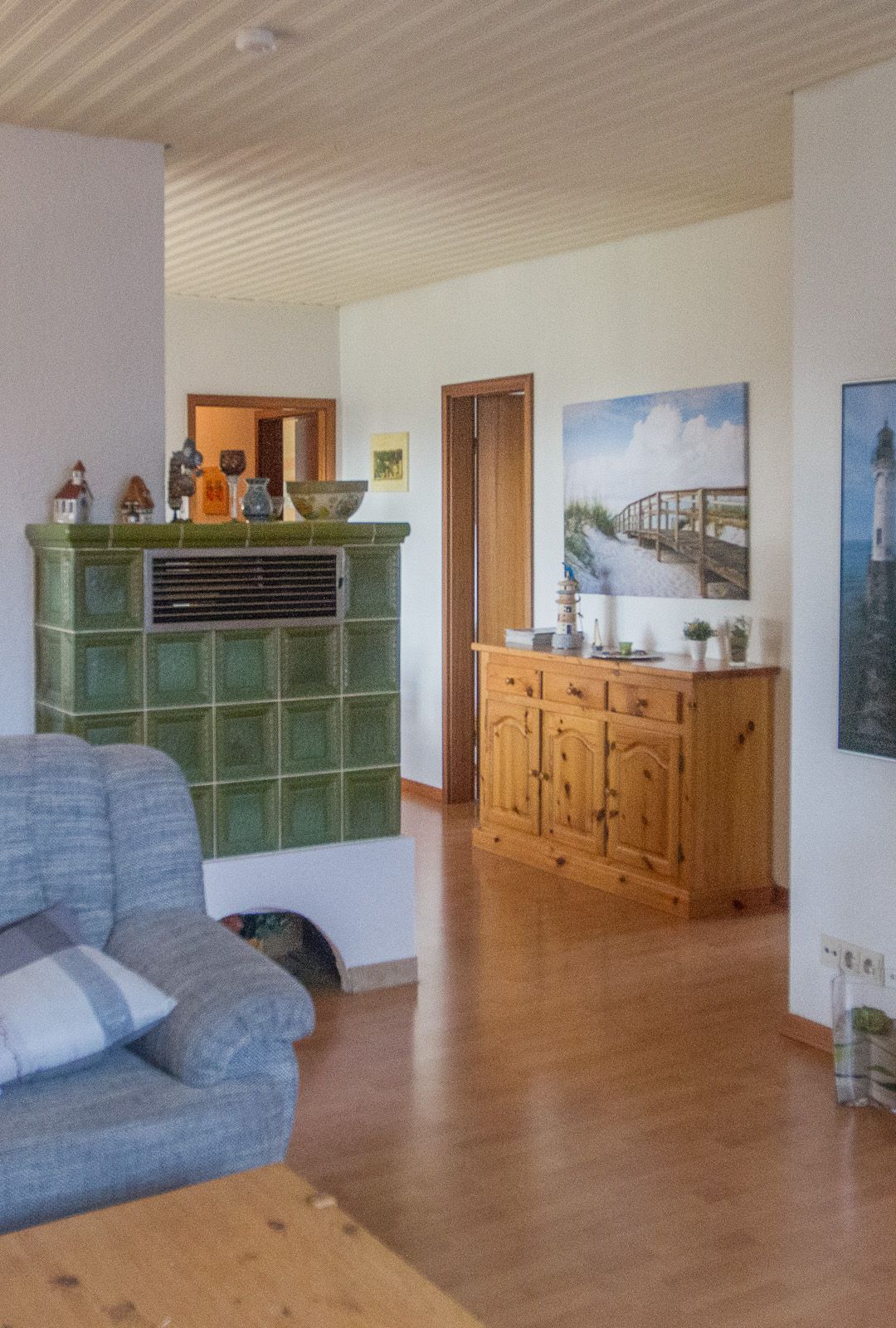 Blick quer durch das Apartment